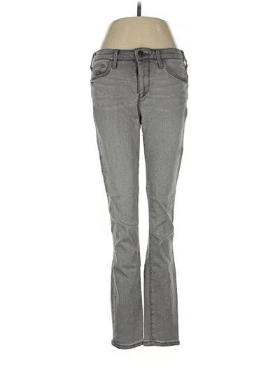 Pre-owned Pilcro And The Letterpress Jeans In Gray