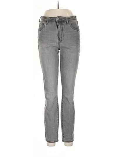 Pre-owned Pilcro And The Letterpress Jeans In Gray