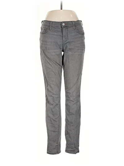 Pre-owned Pilcro And The Letterpress Jeans In Gray