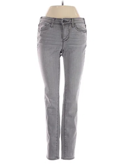Pre-owned Pilcro And The Letterpress Jeans In Gray