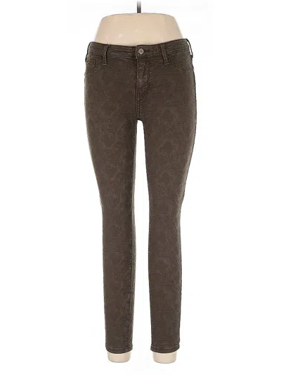 Pre-owned Pilcro And The Letterpress Jeans In Green