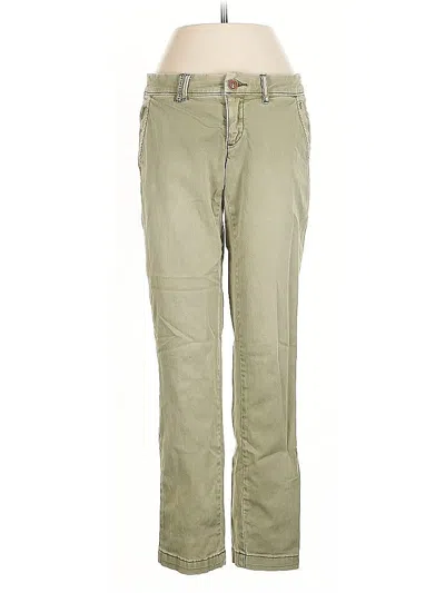 Pre-owned Pilcro And The Letterpress Jeans In Green