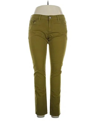 Pre-owned Pilcro And The Letterpress Jeans In Green
