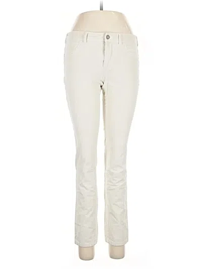 Pre-owned Pilcro And The Letterpress Jeans In Ivory