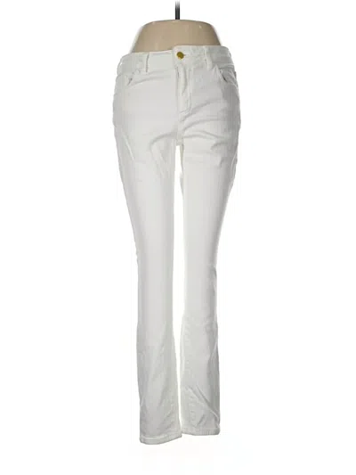 Pre-owned Pilcro And The Letterpress Jeans In Ivory