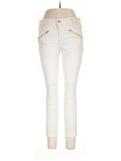 Pre-owned Pilcro And The Letterpress Jeans In Ivory