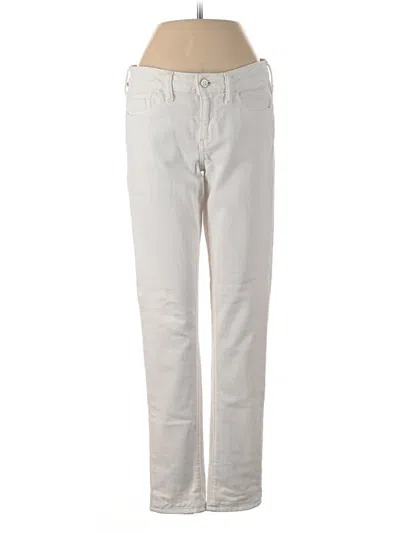 Pre-owned Pilcro And The Letterpress Jeans In Ivory