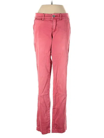 Pre-owned Pilcro And The Letterpress Jeans In Pink