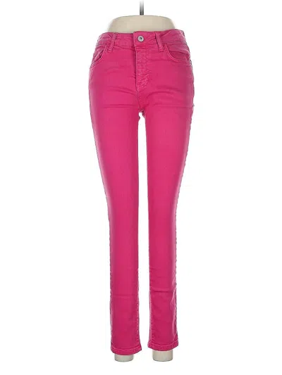 Pre-owned Pilcro And The Letterpress Jeans In Pink