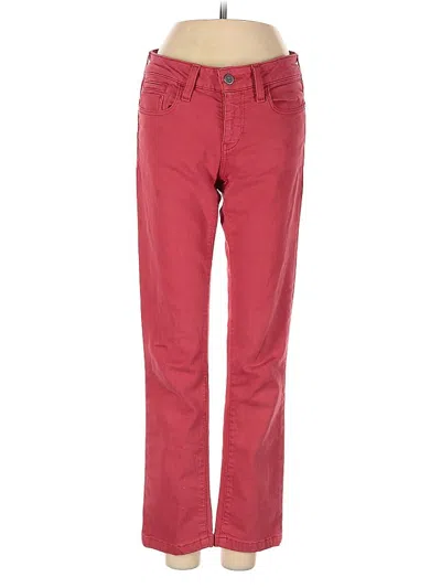 Pre-owned Pilcro And The Letterpress Jeans In Red