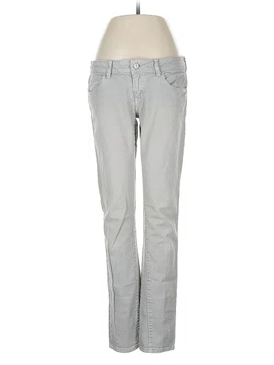 Pre-owned Pilcro And The Letterpress Jeans In Silver