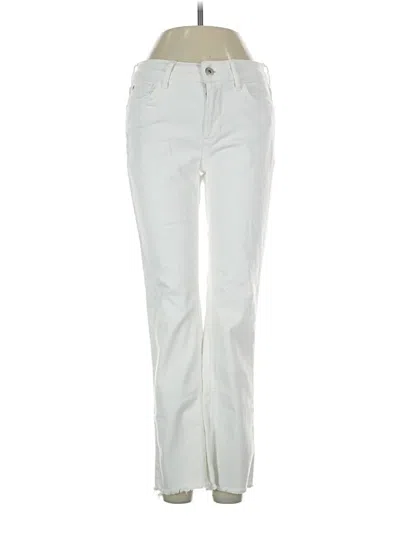 Pre-owned Pilcro And The Letterpress Jeans In Silver