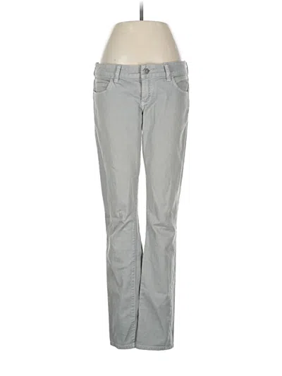 Pre-owned Pilcro And The Letterpress Jeans In Silver
