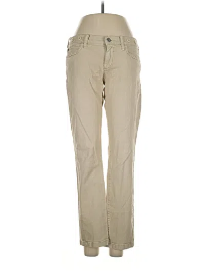Pre-owned Pilcro And The Letterpress Jeans In Tan