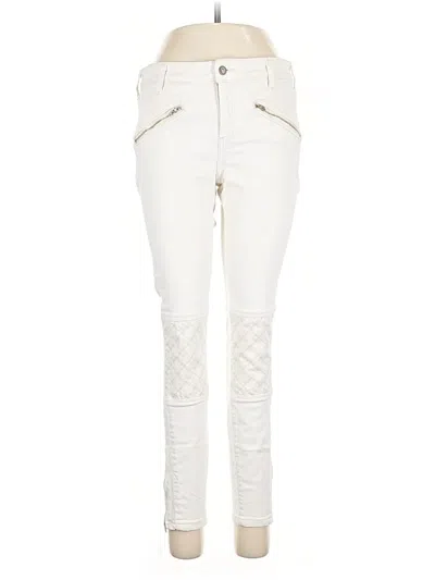 Pre-owned Pilcro And The Letterpress Jeans In White