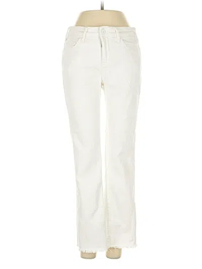 Pre-owned Pilcro And The Letterpress Jeans In White