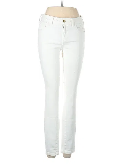 Pre-owned Pilcro And The Letterpress Jeans In White