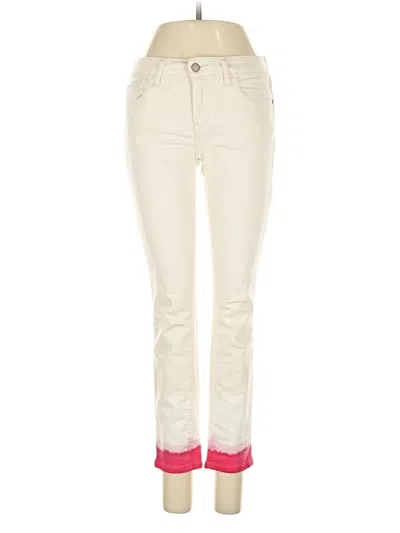 Pre-owned Pilcro And The Letterpress Jeans In White