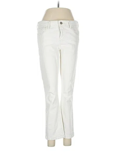 Pre-owned Pilcro And The Letterpress Jeans In White
