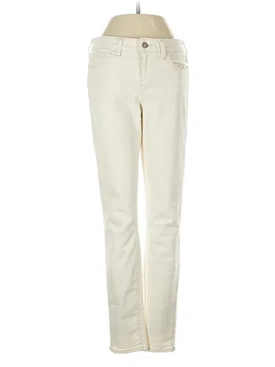 Pre-owned Pilcro And The Letterpress Jeans In White