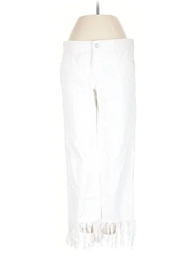 Pre-owned Pilcro And The Letterpress Jeans In White