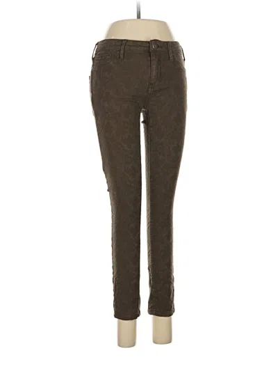 Pre-owned Pilcro And The Letterpress Jeggings In Brown