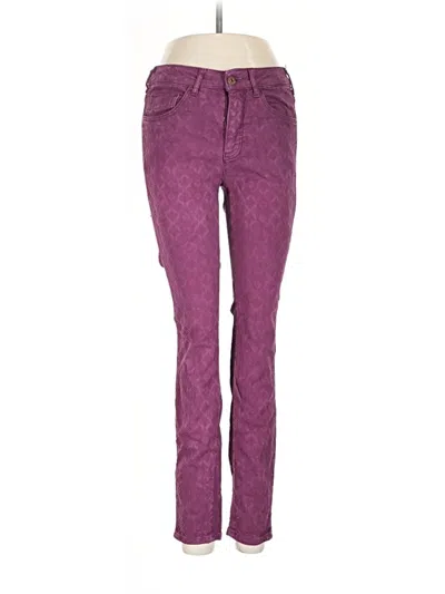 Pre-owned Pilcro And The Letterpress Jeggings In Purple