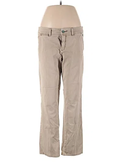 Pre-owned Pilcro And The Letterpress Khaki Pant In Brown