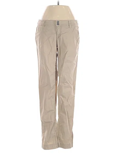 Pre-owned Pilcro And The Letterpress Khaki Pant In Brown