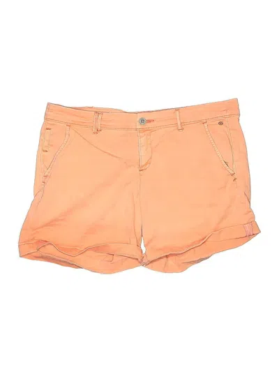 Pre-owned Pilcro And The Letterpress Shorts In Orange