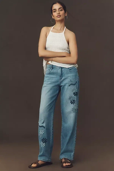 Pilcro Baggy Slim Boyfriend High-rise Relaxed Jeans