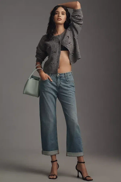 Pilcro Baggy Slim Boyfriend High-rise Relaxed Jeans In Blue