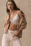 Pilcro Bomber Jacket In Beige