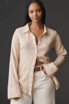 Pilcro Brushed Buttondown Cardigan Sweater In Multi