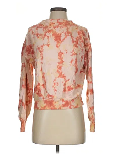 Pre-owned Pilcro By Anthropologie Cardigan Sweater In Orange