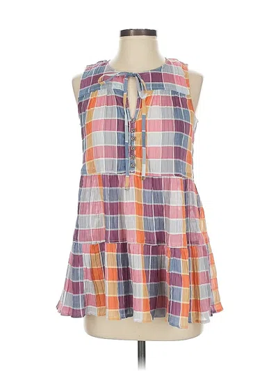 Pre-owned Pilcro By Anthropologie Casual Dress In Orange