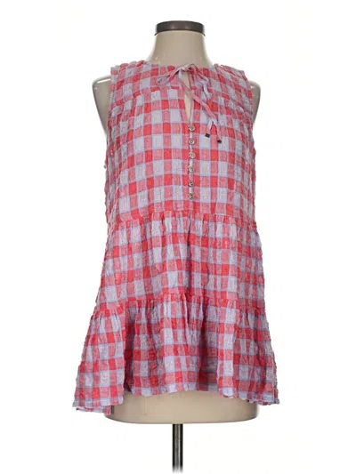 Pre-owned Pilcro By Anthropologie Casual Dress In Red