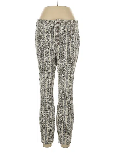 Pre-owned Pilcro By Anthropologie Casual Pants In Gray