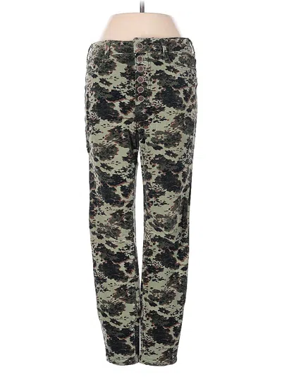 Pre-owned Pilcro By Anthropologie Casual Pants In Green