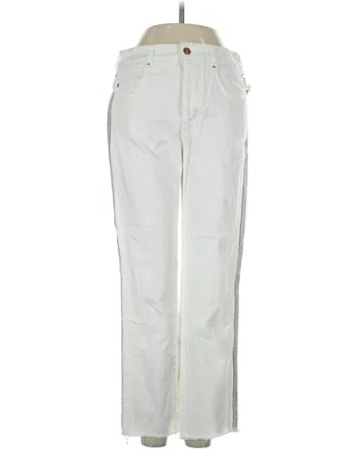 Pre-owned Pilcro By Anthropologie Jeans In Ivory