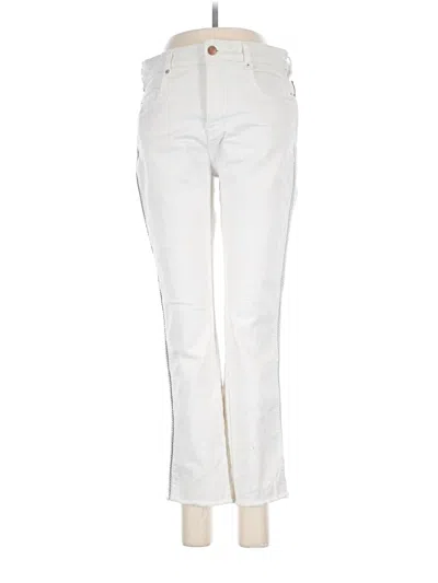 Pre-owned Pilcro By Anthropologie Jeans In Ivory