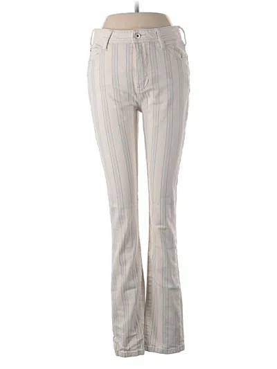 Pre-owned Pilcro By Anthropologie Jeans In Ivory