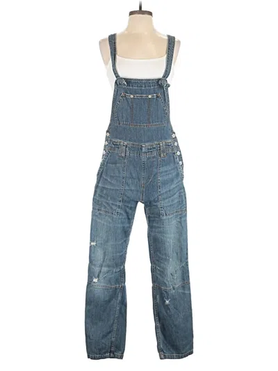 Pre-owned Pilcro By Anthropologie Overalls In Blue