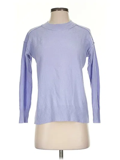 Pre-owned Pilcro By Anthropologie Pullover Sweater In Blue