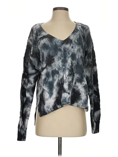Pre-owned Pilcro By Anthropologie Pullover Sweater In Gray