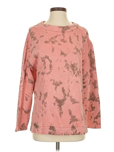 Pre-owned Pilcro By Anthropologie Pullover Sweater In Pink
