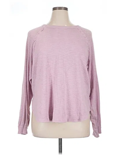Pre-owned Pilcro By Anthropologie Pullover Sweater In Pink