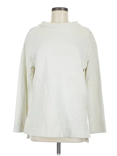 Pre-owned Pilcro By Anthropologie Sweatshirt In Ivory