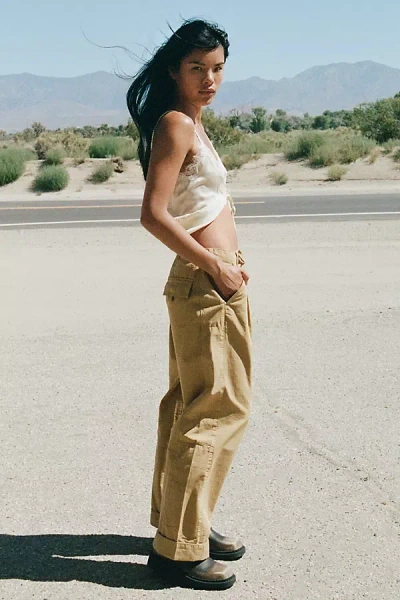 Pilcro Cade Utility Chino Pants In Brown