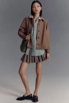 PILCRO CAPE TRENCH COAT JACKET